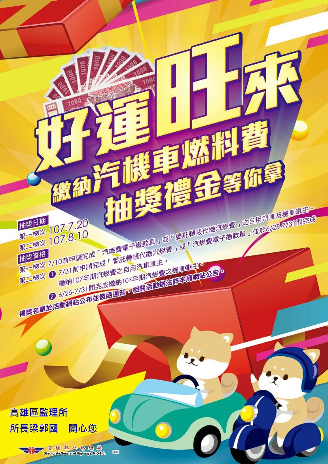 抽獎-高雄所關心您-1